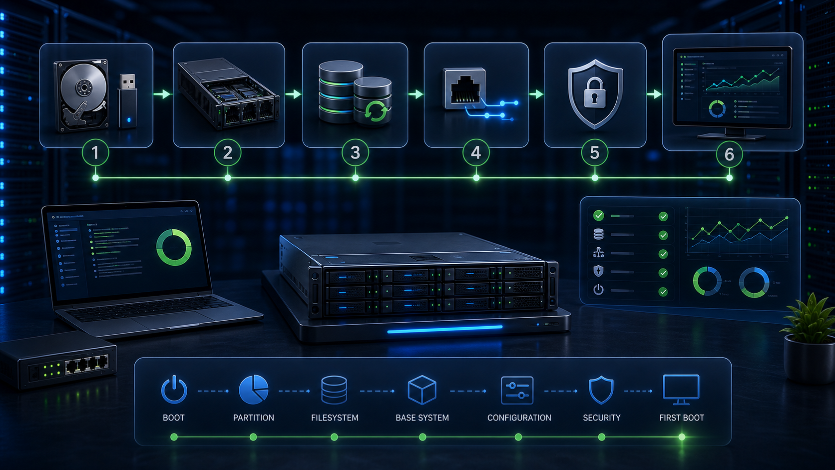 Petunjuk Teknis Instalasi Linux Server