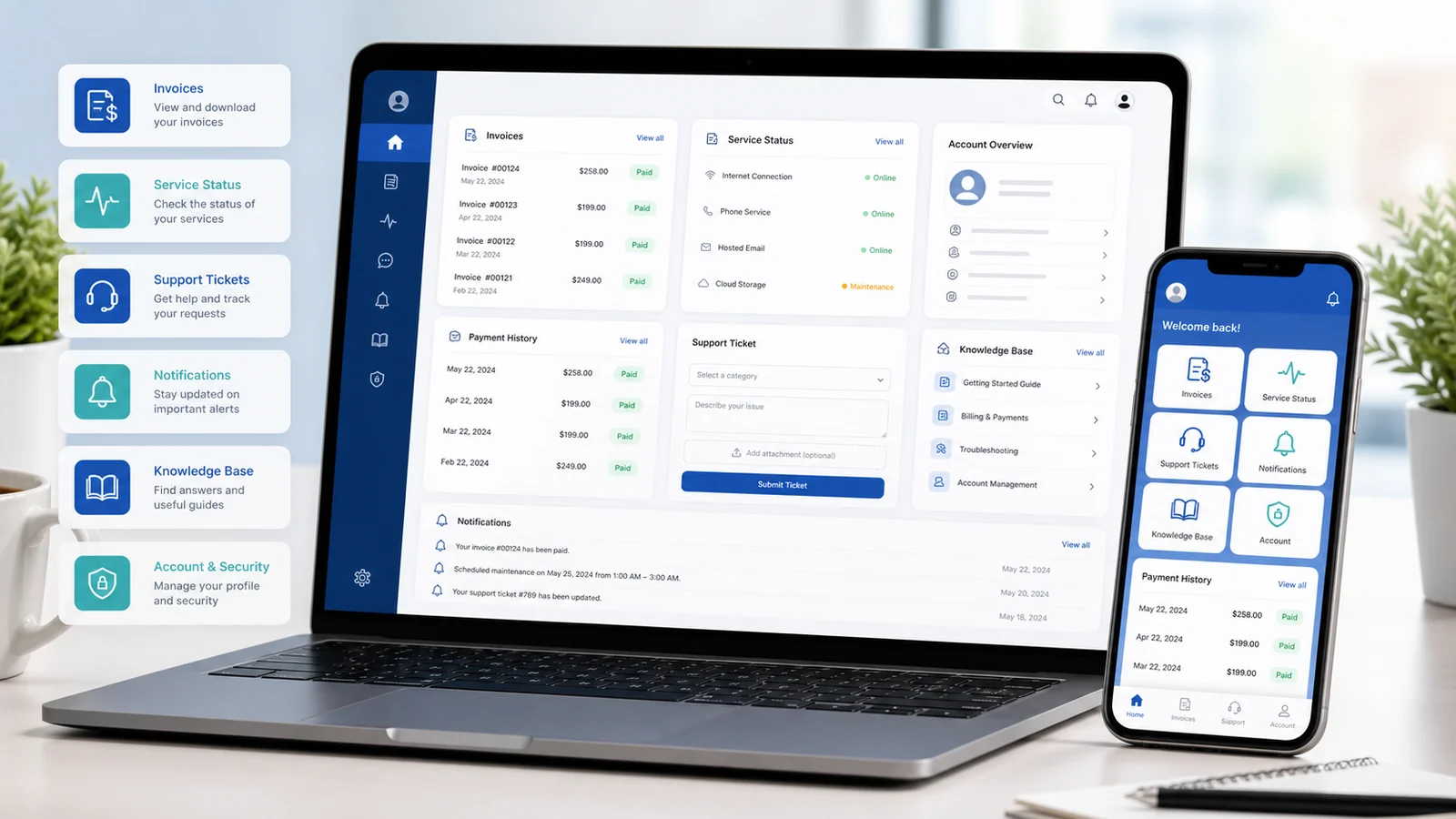 DenRama Customer Portal