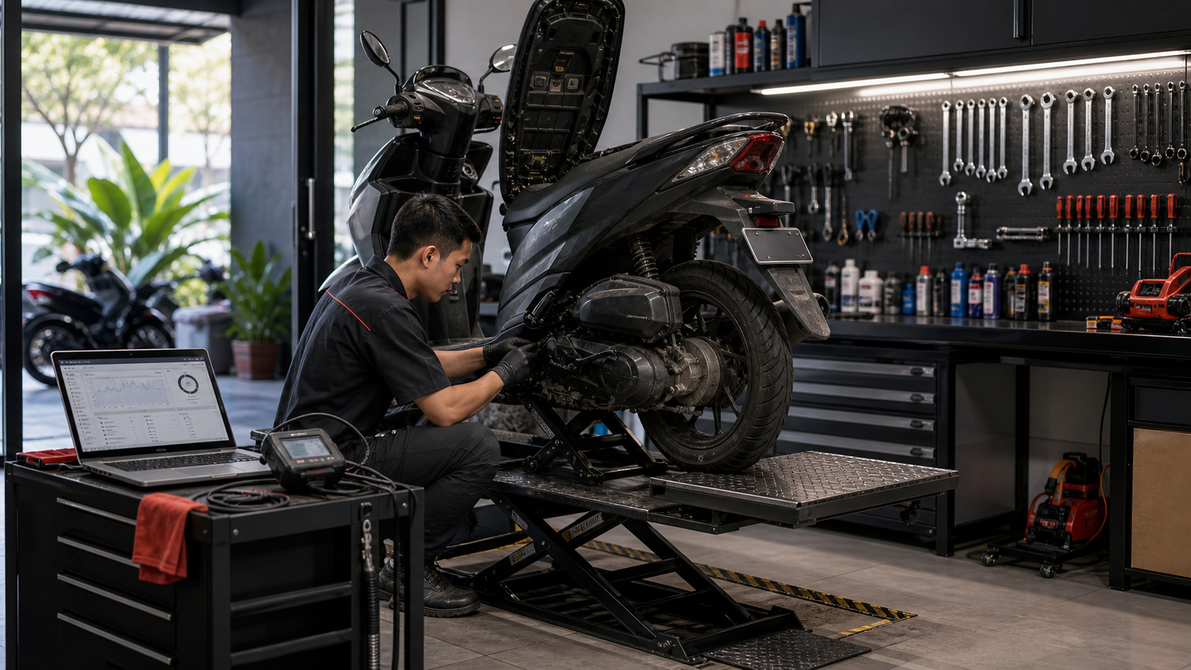 Service Sepeda Motor