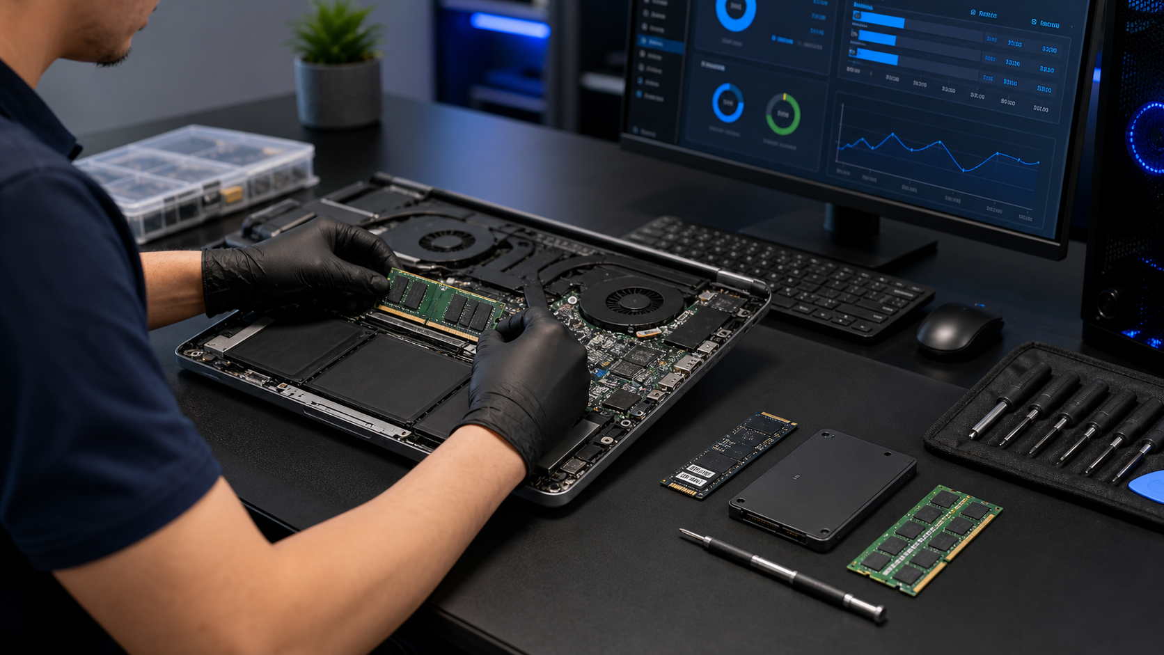 Upgrade RAM & SSD