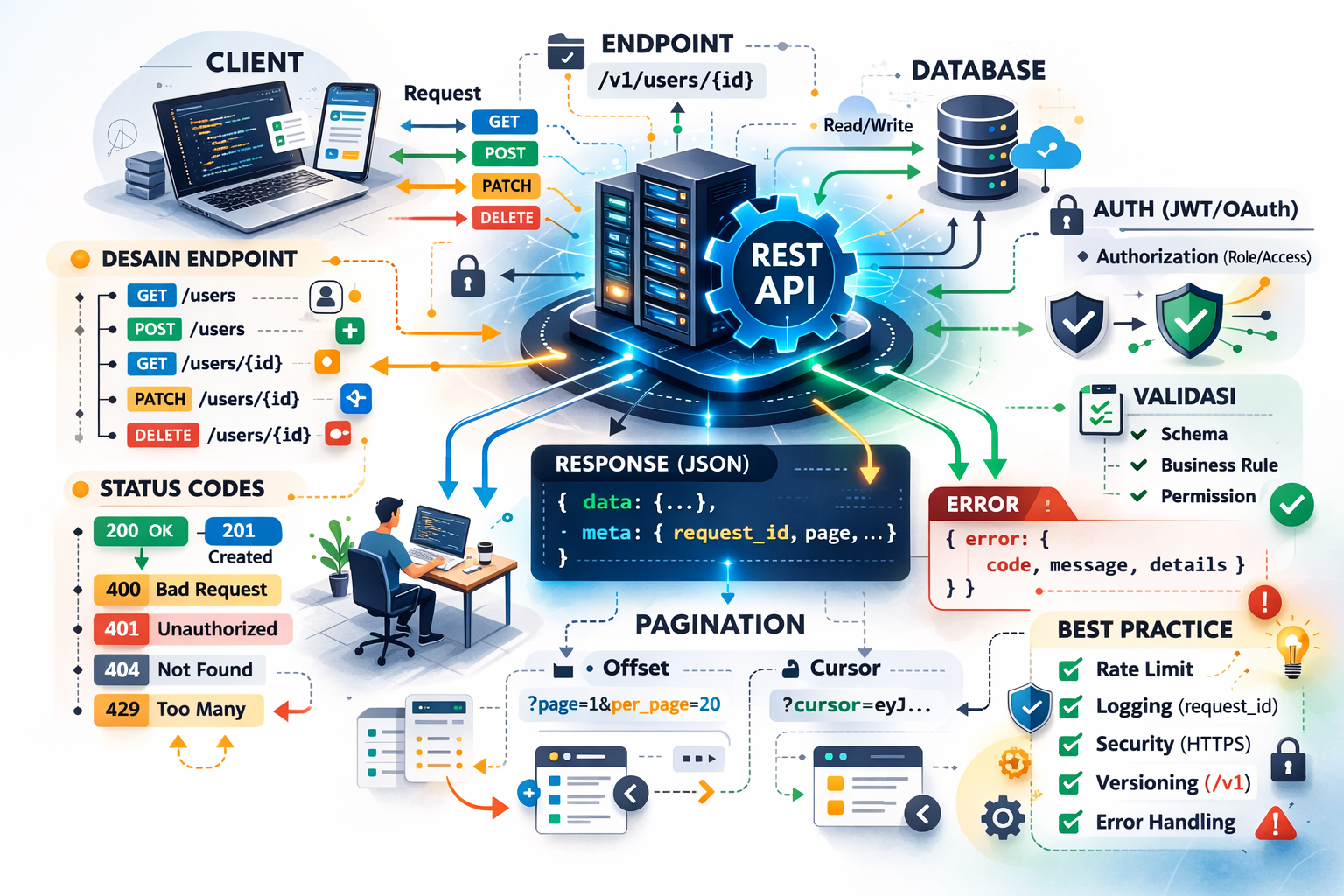 Membuat REST API - Panduan Ringkas